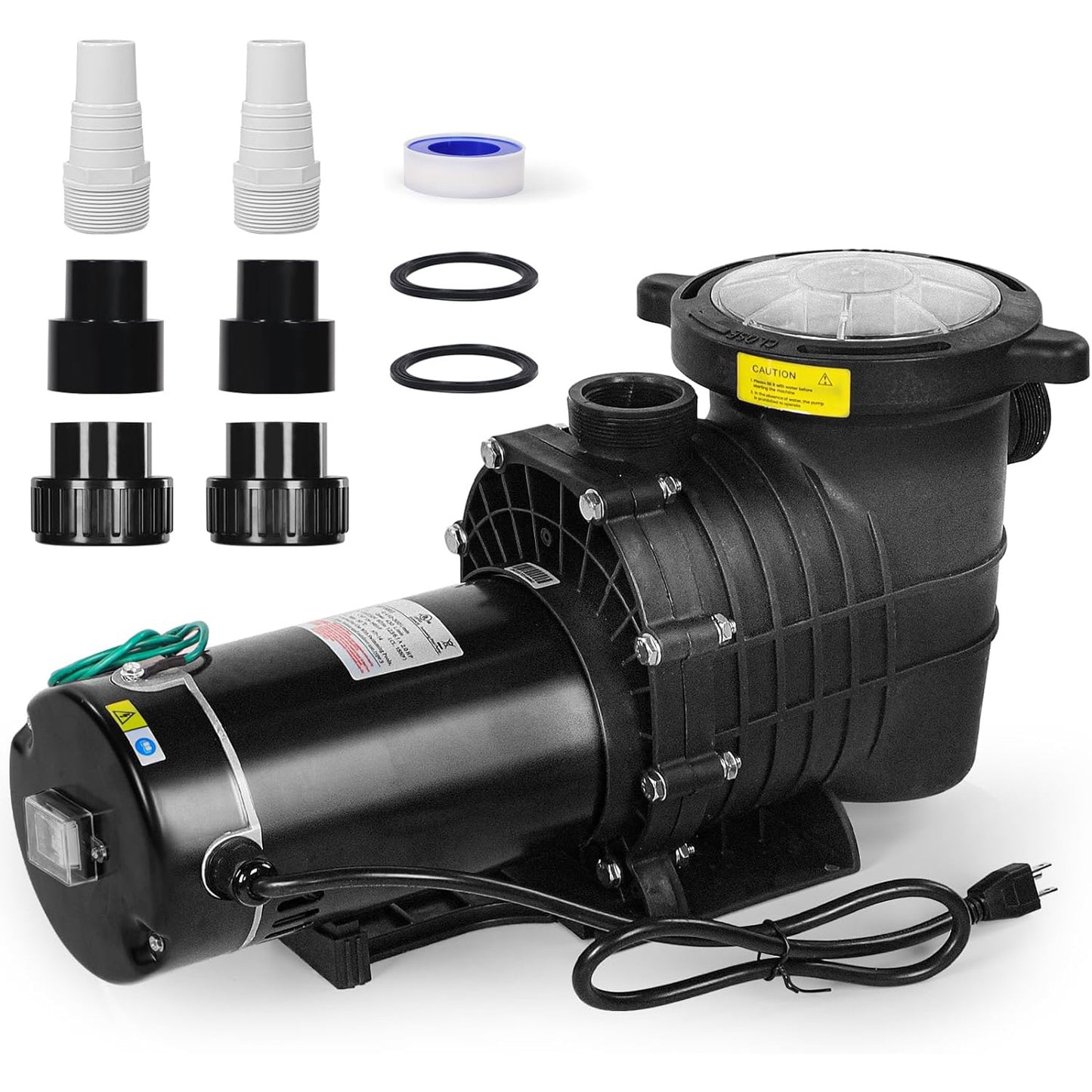 Stream 2HP 6825GPH Swimming Pool Pump