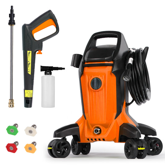 Stream 3500PSI Electric Pressure Washer with 4 Anti-Tipping Wheels