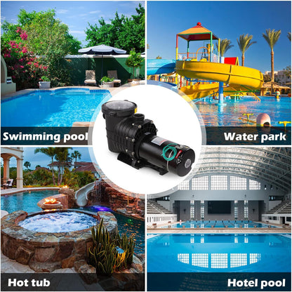 Stream 2HP 6825GPH Swimming Pool Pump