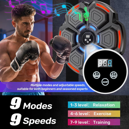 Smart Bluetooth Music Boxing Workout Machine with Gloves